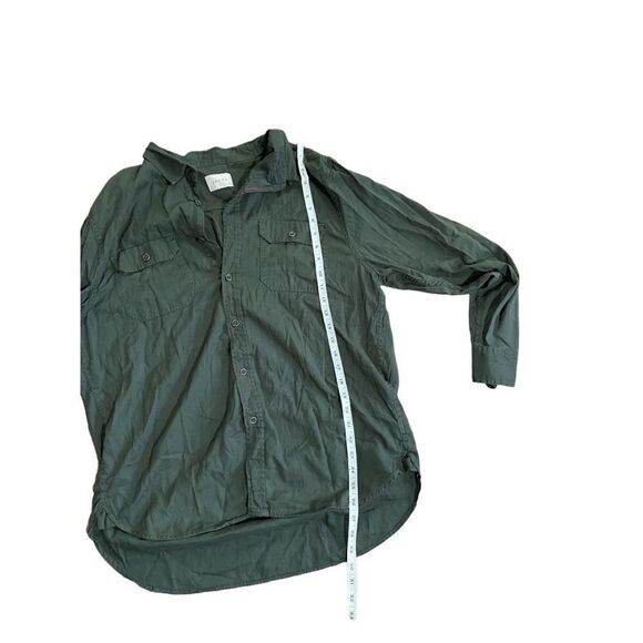 Jachs Mens dark green button down collar shirt Sz L - Picture 5 of 10